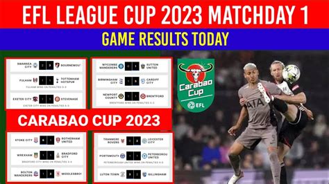 efl carabao cup results.